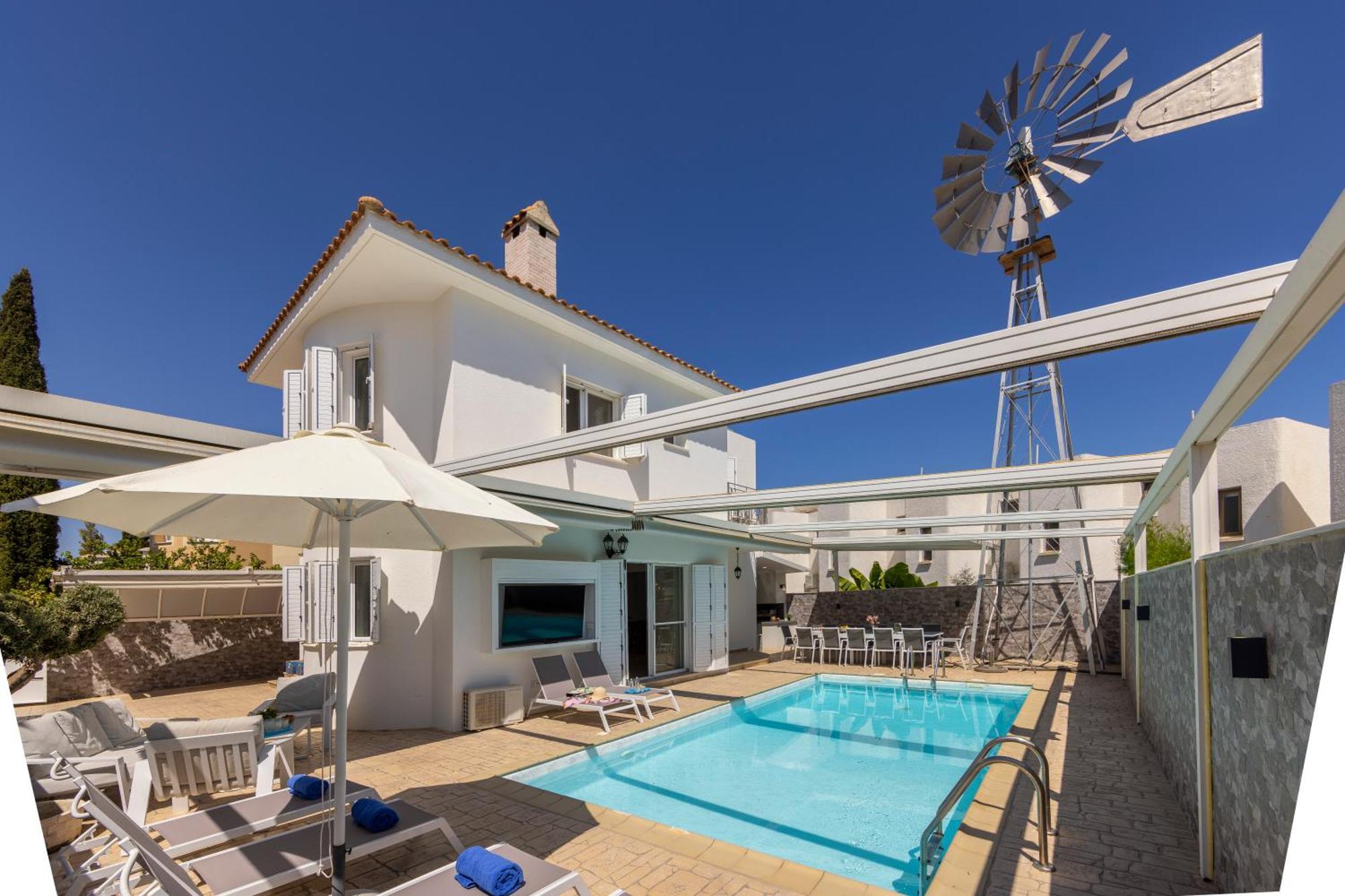 Accomoteleia Crystal Lagoon Villa Πρωταράς Εξωτερικό φωτογραφία