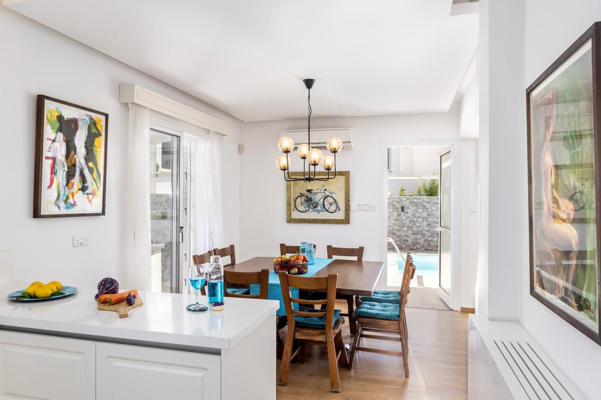 Accomoteleia Crystal Lagoon Villa Πρωταράς Εξωτερικό φωτογραφία